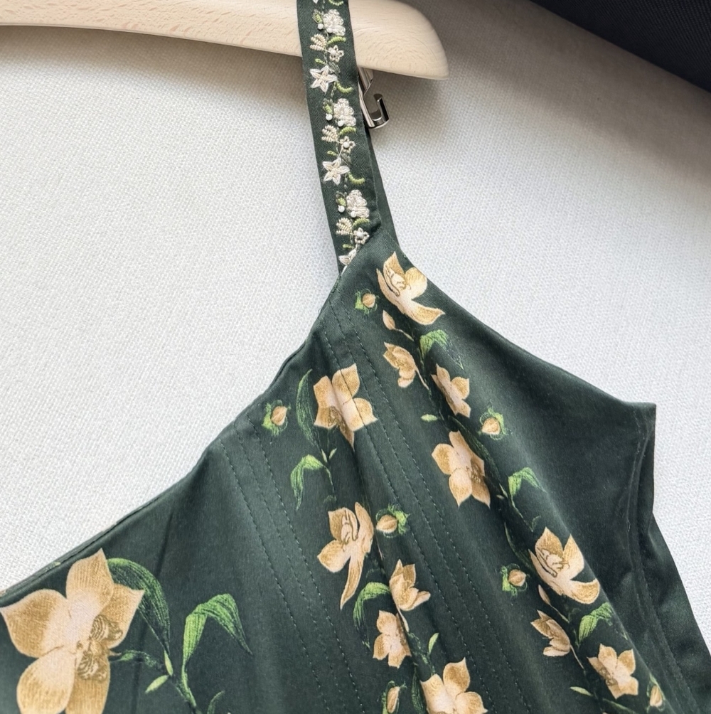 AGUA BY AGUA BENDITA Granadilla tiered floral-print mini dress - Picture 6 of 12